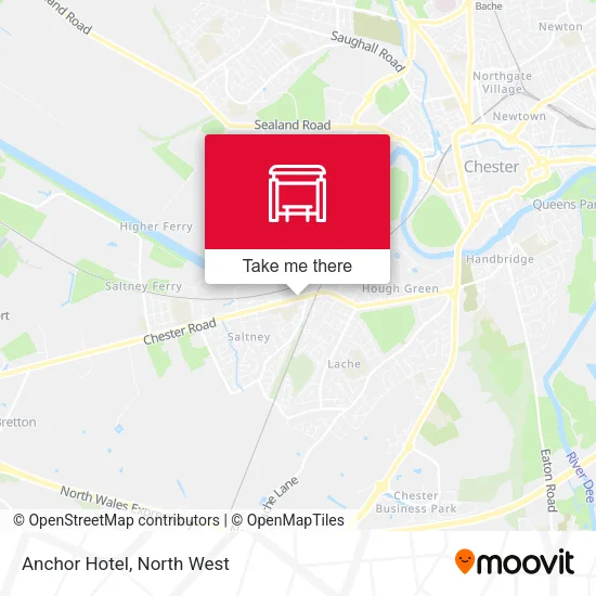 Anchor Hotel map