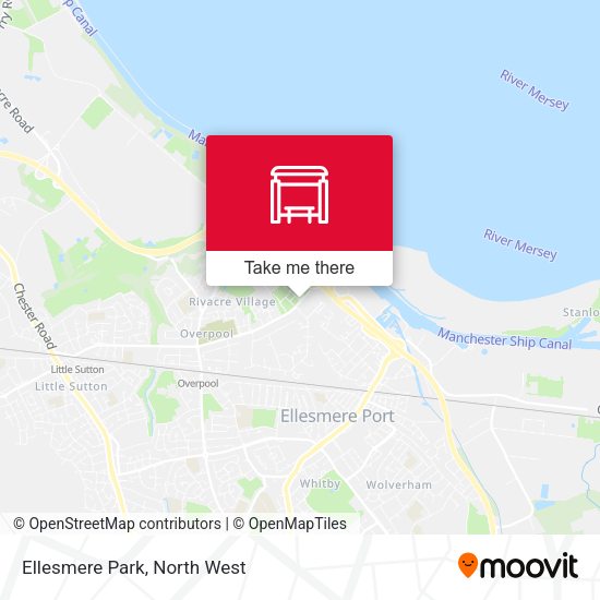 Ellesmere Park map