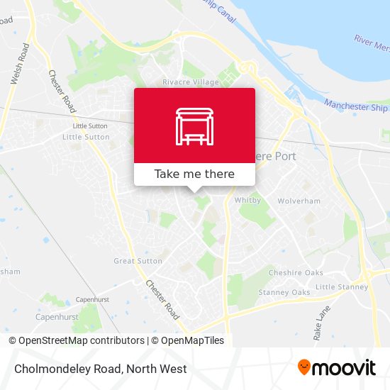 Cholmondeley Road map