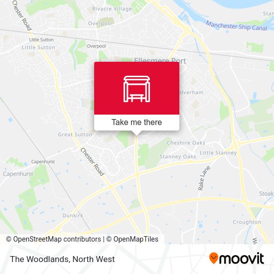 The Woodlands map