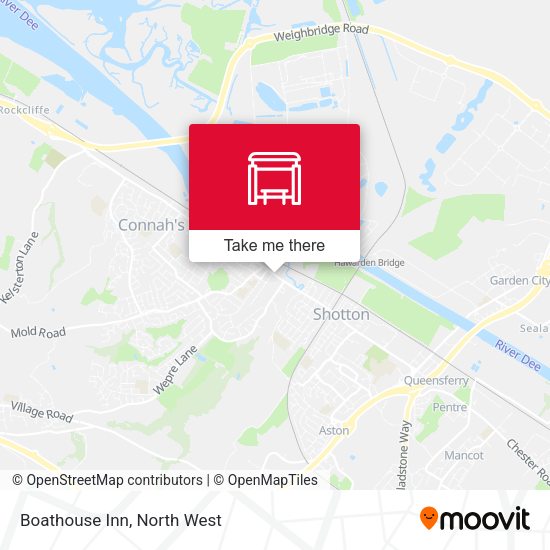 Boathouse Inn map