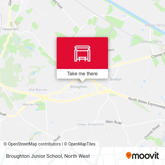 Broughton Junior School map