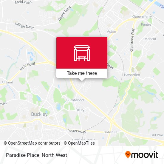Paradise Place map