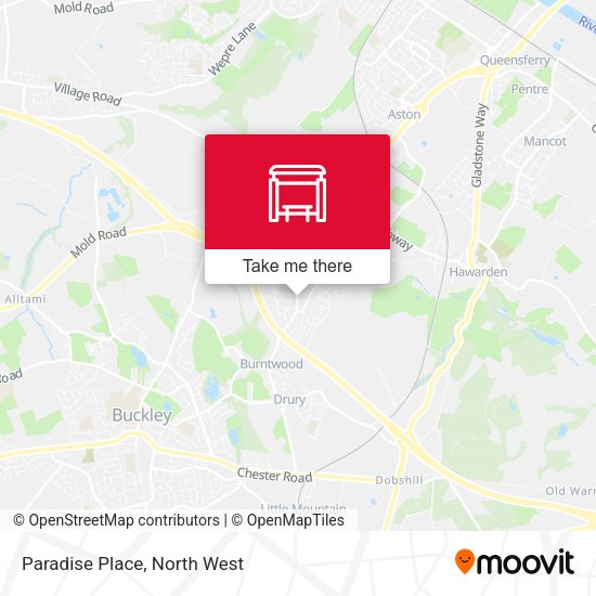 Paradise Place map