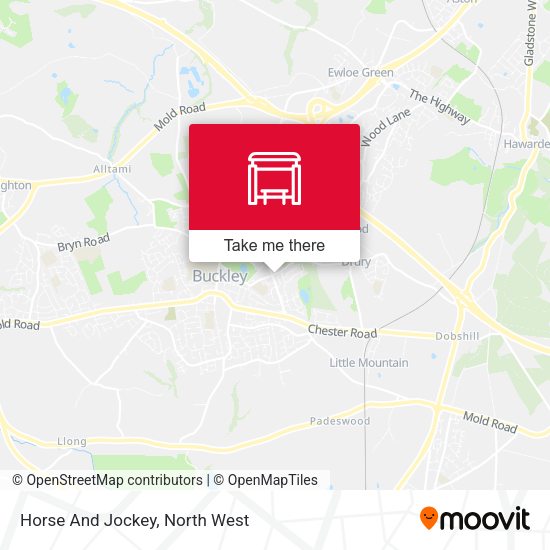 Horse And Jockey map