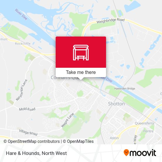 Hare & Hounds map