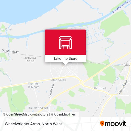 Wheelwrights Arms map