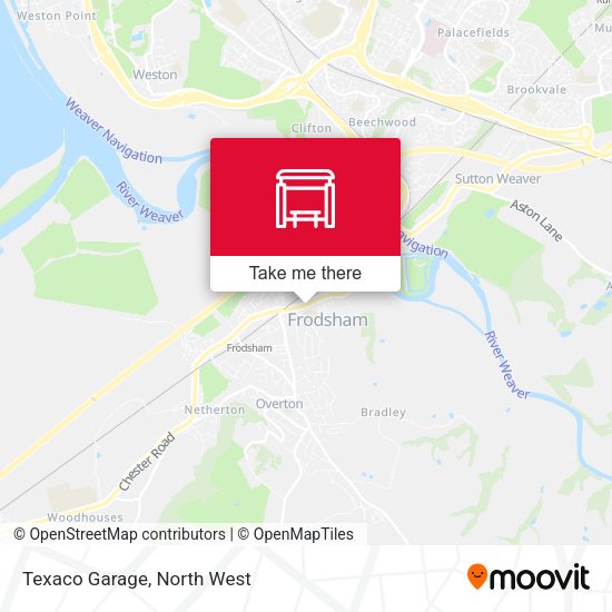 Texaco Garage map