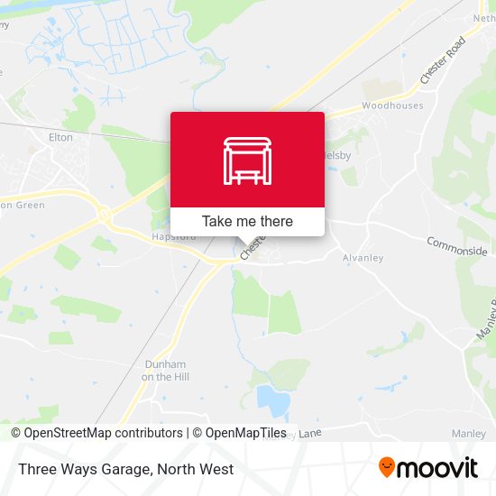 Three Ways Garage map
