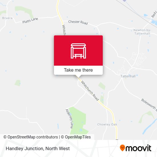 Handley Junction map