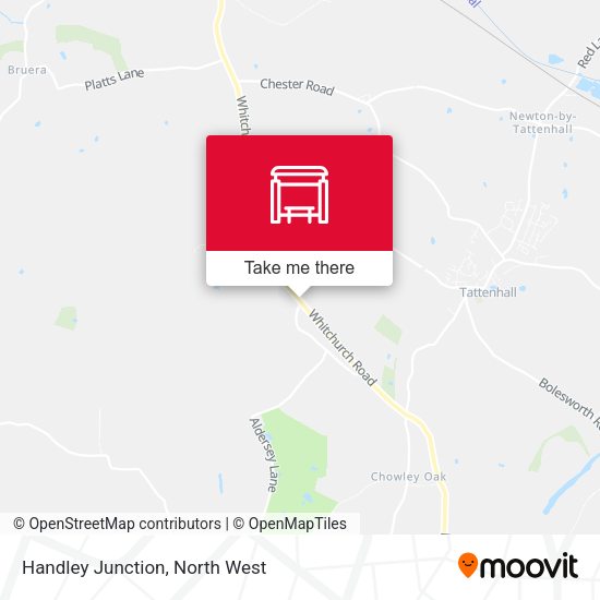 Handley Junction map