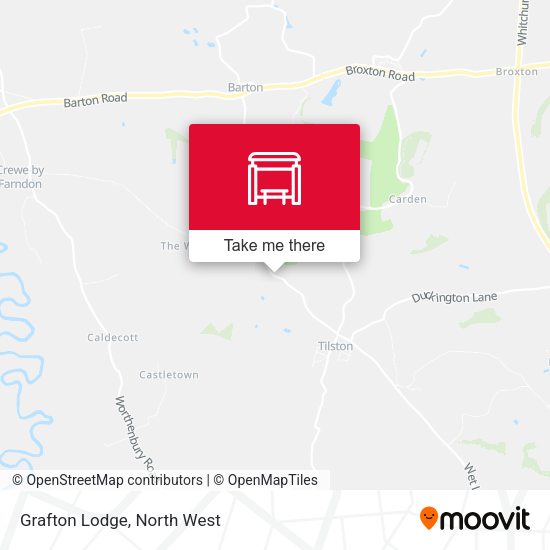 Grafton Lodge map