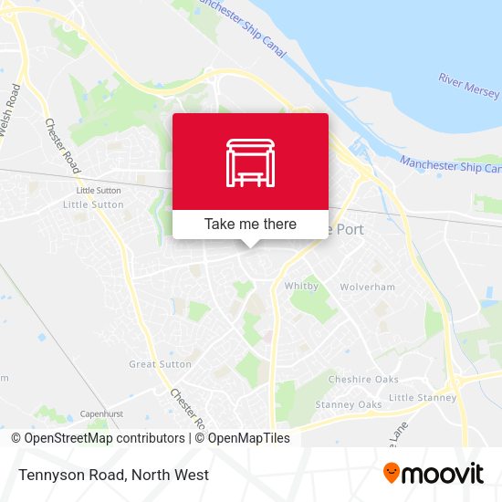 Tennyson Road map