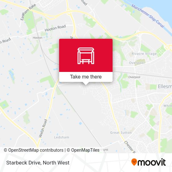 Starbeck Drive map