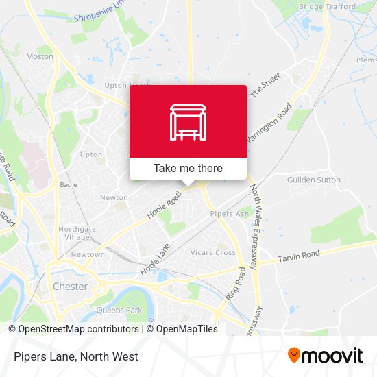 Pipers Lane map