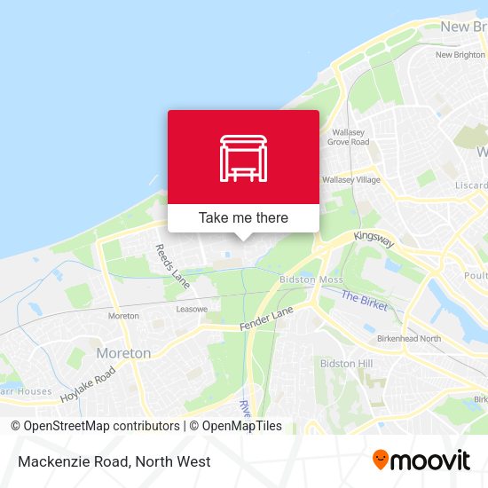 Mackenzie Road map