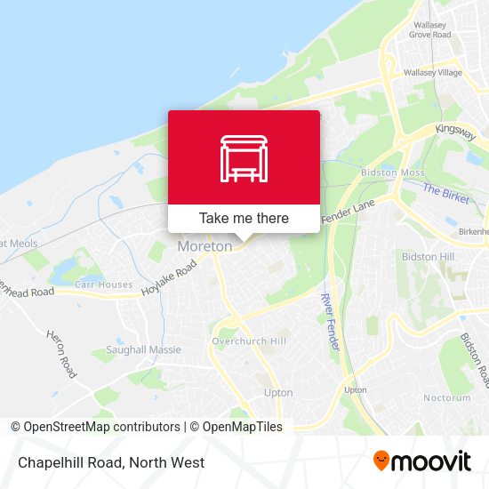 Chapelhill Road map