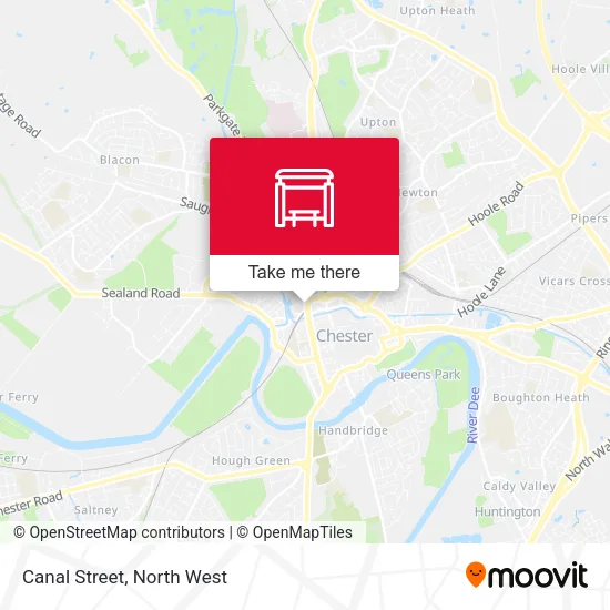 Canal Street map