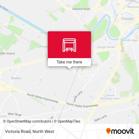 Victoria Road map