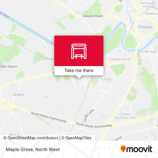 Maple Grove map