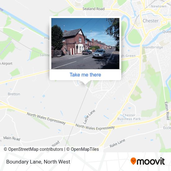 Boundary Lane map