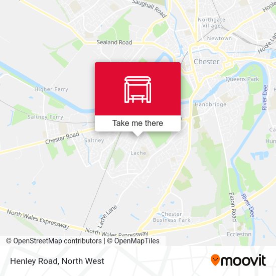 Henley Road map