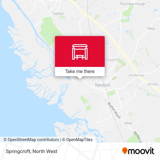 Springcroft map