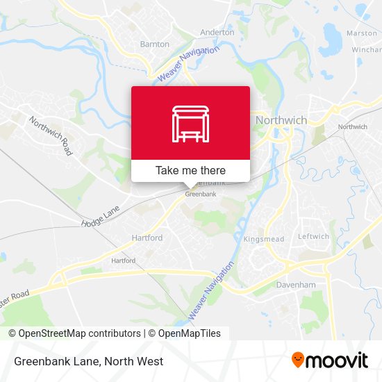 Greenbank Lane map