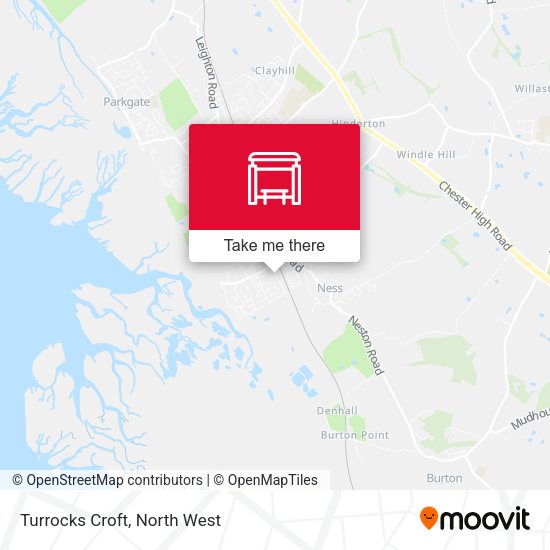 Turrocks Croft map