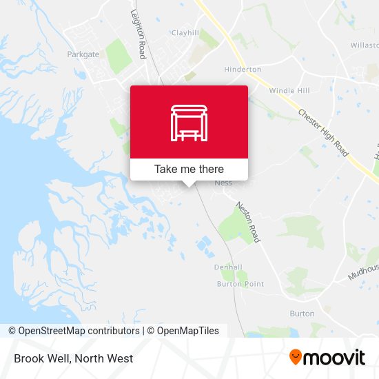 Brook Well map