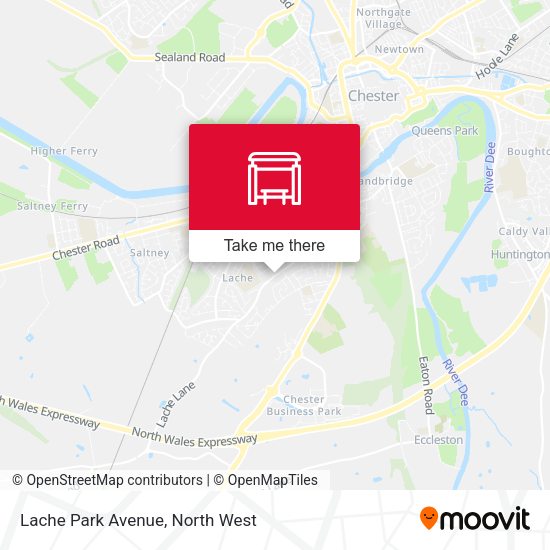 Lache Park Avenue map