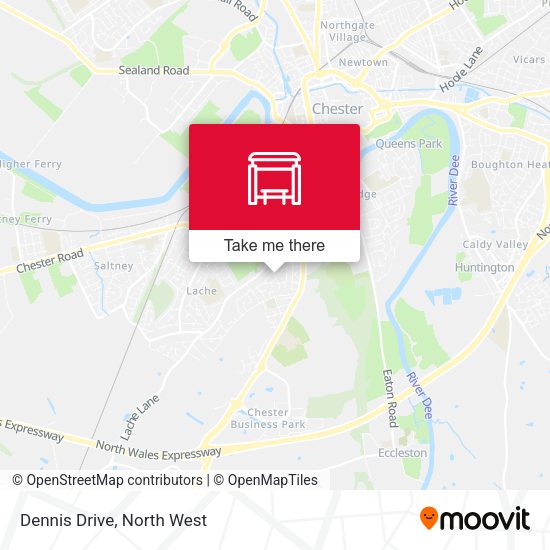 Dennis Drive map