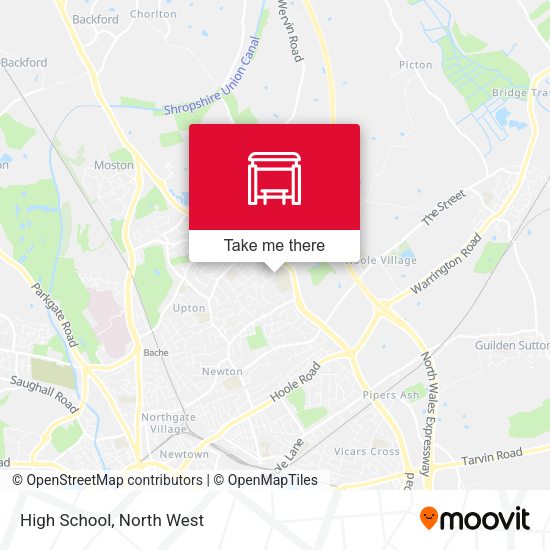 High School map