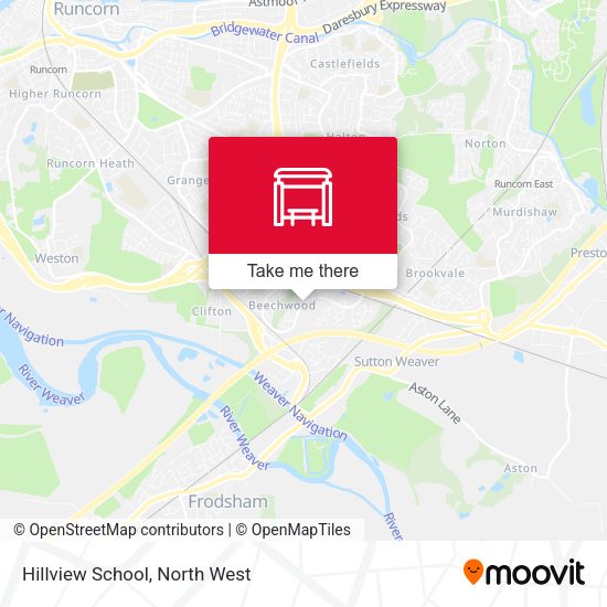 Hillview School map