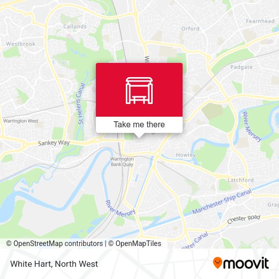 White Hart map