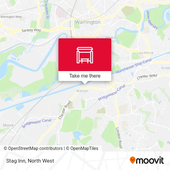 Stag Inn map