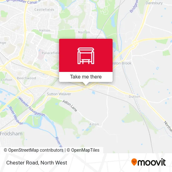 Chester Road map