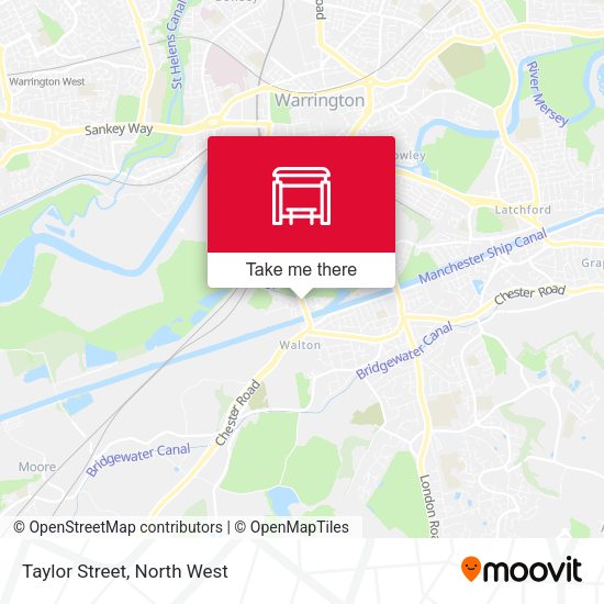 Taylor Street map