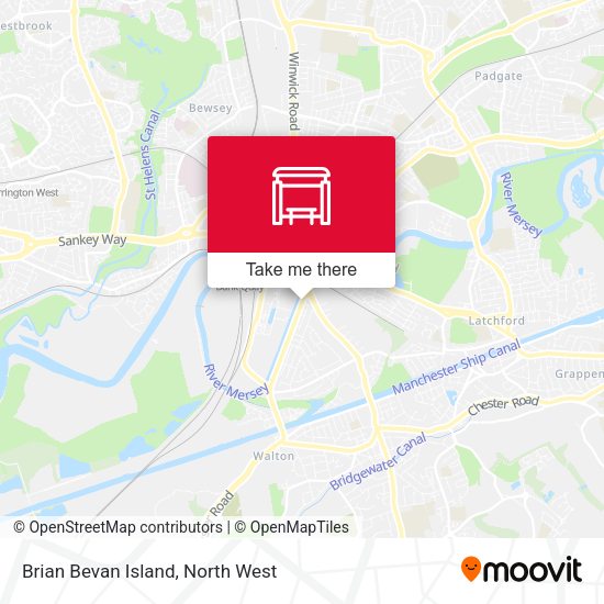 Brian Bevan Island map