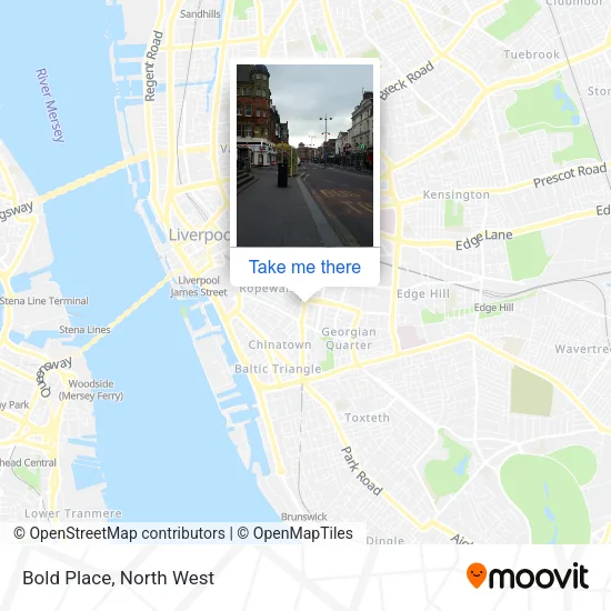 Bold Place map