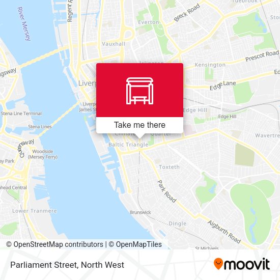 Parliament Street map