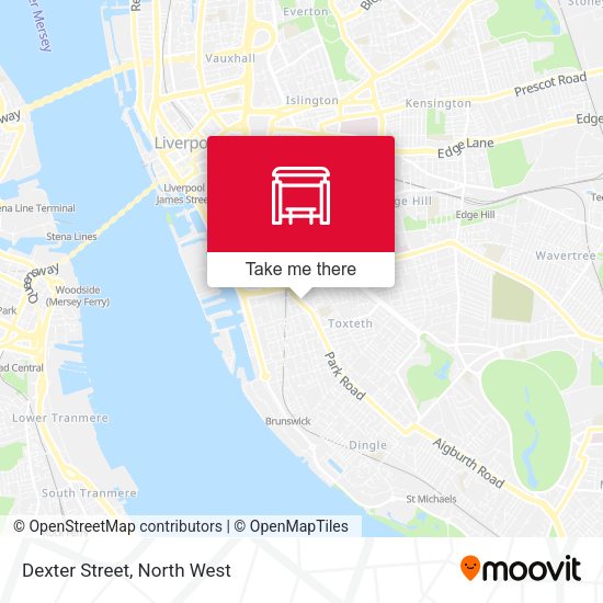 Dexter Street map