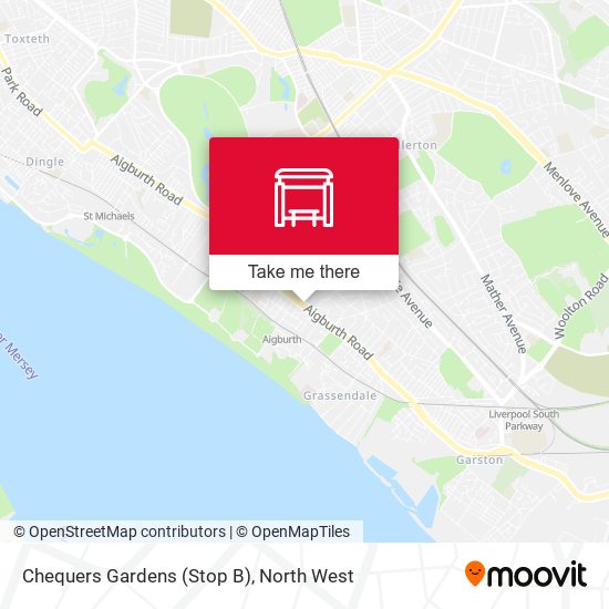 Chequers Gardens (Stop B) map