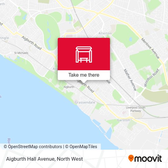 Aigburth Hall Avenue map