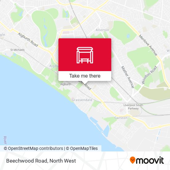 Beechwood Road map