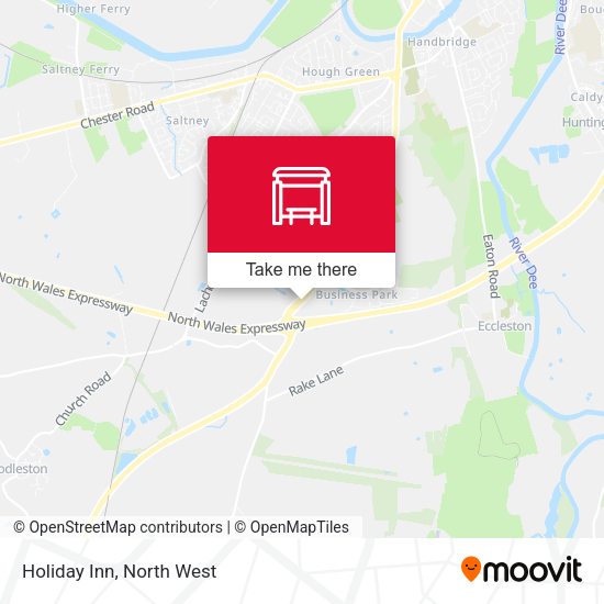Holiday Inn map
