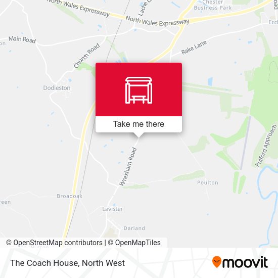 The Coach House map