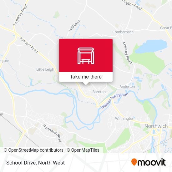 School Drive map