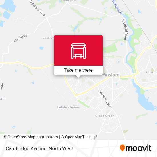 Cambridge Avenue map