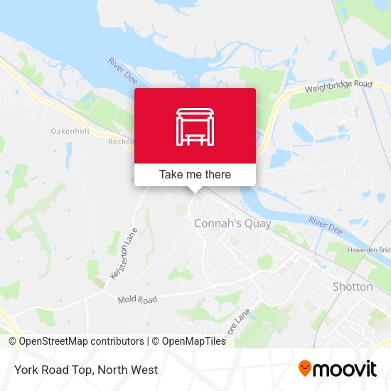 York Road Top map